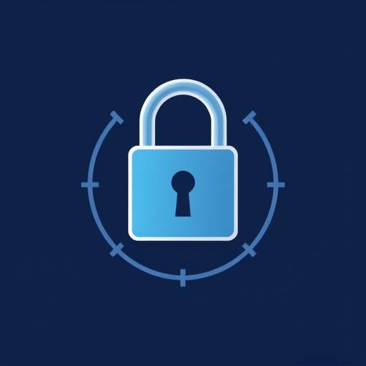 Padlock icon representing data security